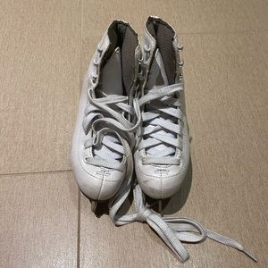 white ice skates